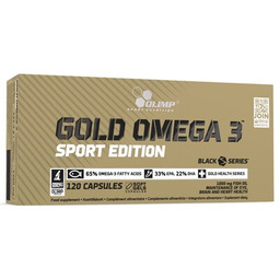 Olimp Gold Omega 3 Sport Edition, 120 kapsułek
