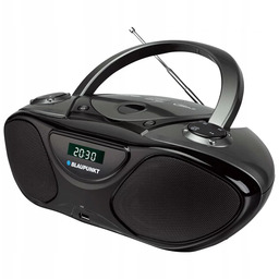 Przenośny Radioodtwarzacz CD/MP3/USB BB14BK Czarny Blaupunkt