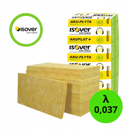 Wełna mineralna Isover Aku Płyta 0,037 gr 10cm