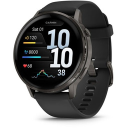 Garmin Zegarek Venu 4, 45mm AMOLED Black