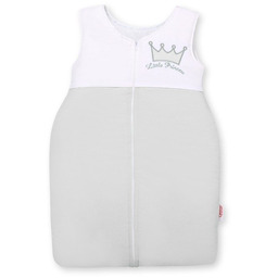 Śpiworek niemowlęcy- Little Prince/Princess szare