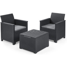 Meble ogrodowe Keter Marie zestaw 2 fotele stolik