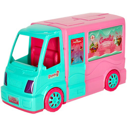 Samochód dla lalek kamper food truck zestaw 21