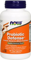 Now Foods Probiotic Defense, 90 kapsułek KRÓTKA DATA