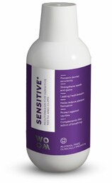 WOOM Sensitive+ Płyn do płukania jamy ustnej