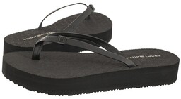 Japonki Tommy Hilfiger Monogram Beach Sandal Black FW0FW07854