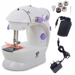 Mini Maszyna Do Szycia Nić Igła Zasilacz Napęd