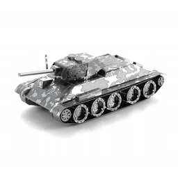 Puzzle z Czołgiem T-34 Czołg Wojenny Radziecki Metalowe