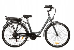 Rower miejski 28" elektryczny e-bike City Shimano