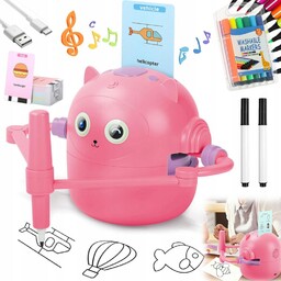 Interaktywny Robot Rysujący Edukacyjny Do Rysowania Nauka Angielskiego