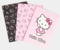 Sinsay - Zeszyty A5 3 pack Hello Kitty