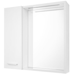 Szafka 60x60x14cm z lustrem i oświetleniem LED LEWA