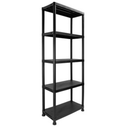 GOCKOWIAK Regał magazynowy Irving 5 Czarny Zyskaj