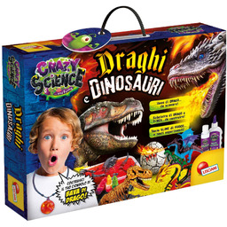 Lisciani 89390 - Crazy Science Dragons i dinozaury,