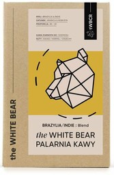 Kawa ziarnista The White Bear Brazylia/Indie 1kg