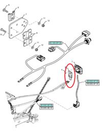Płyta mocująca New Holland CNH 47557453 - 47691332
