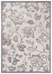 Dywan zewnętrzny w kwiaty EC93B Cream Aventura CTL