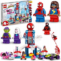 #marvel Lego 10784 Relaks w Kryjówce Spider-Mana Naklejki