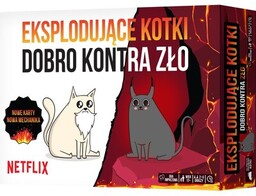 REBEL Gra karciana Eksplodujące Kotki Dobro kontra Zło