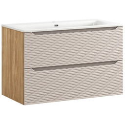 Zestaw meblowy 90x57x46 cm z umywalką 91x46 cm
