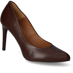 Czółenka Damiss DS-29/1 Czekoladowe lico