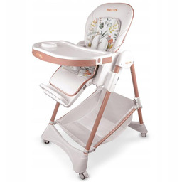 Krzesełko Do Karmienia Regulowane Neno Sedi White