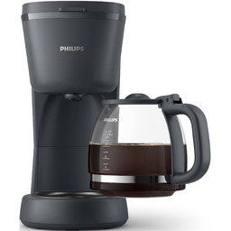 Ekspres ciśnieniowo-przelewowy Philips HD7430/90 1000 W czarny