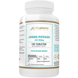 Suplement diety, AltoPharma, Jodek Potasu Jod 400 g