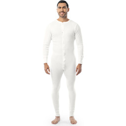 INDERA Męski bawełniany kombinezon 1 x 1 Rib