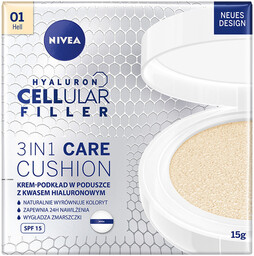 Nivea, Hyaluron Cellular Filler 3in1 Care Cushion pielęgnujący