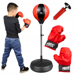 Zestaw Bokserski dla Dzieci Stojący Gruszka Bokserska Rękawice