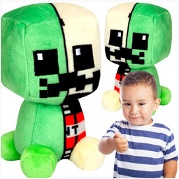 MINECRAFT MASKOTKA TNT PLUSZOWA CREEPY DUŻY PLUSZAK