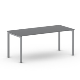 Biurko METAL, 180x80 cm, grafit