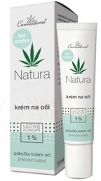 Krem pod oczy z olejem konopnym Natura, Cannaderm,