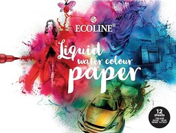 Ecoline Papier 24 x 32 cm, blok 12