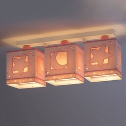 Dalber Lampa sufitowa Moonlight, możliwość ściemniania, fioletowy /