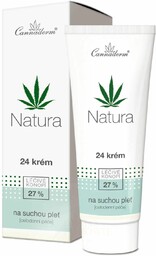 Nawilżający krem do skóry suchej Natura, Cannaderm, 75g