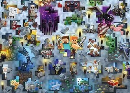 Ravensburger 12000422 - Minecraft Mobs - puzzle 1000