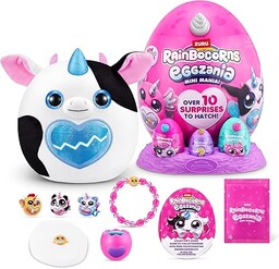 Rainbocorns Eggzania Mini Mania, Cow, by ZURU Plush