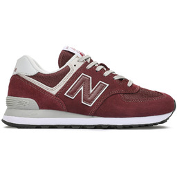 Sneakersy New Balance ML574EVM Bordowy