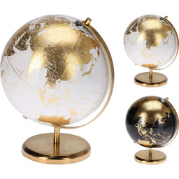 Globus nowoczesny gabinetowy czarny lub biały 20cm HV313889