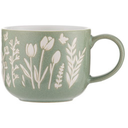 Mason Cash Kubek (400 ml) Green Tulip In