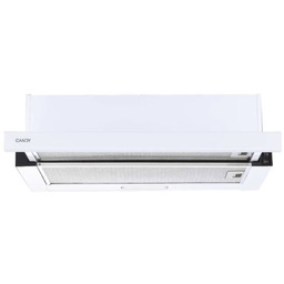 Candy Okap Teleskopowy CBT625/2W/1 biały 60cm