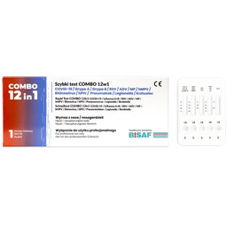 Bisaf Test Combo 12w1 Profesjonalny Covid-19, Grypa A