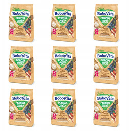 BoboVita Kaszka 7 zbóż jagoda jeżyna jabłko X9