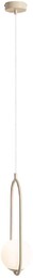 Lampa wisząca designerska RIVA BEIGE 1086G17 - Aldex