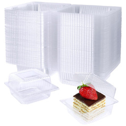 Pojemniki plastikowe na ciasto 164x148x82 - 50szt