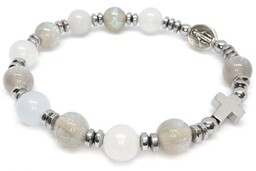 Bransoletka różaniec dziesiątka na rękę 8925 [p13]