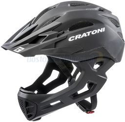 Kask freeride full face Cratoni C-MANIAC czarny mat