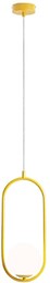Lampa wisząca designerska RIVA MUSTARD 1086G14 - Aldex